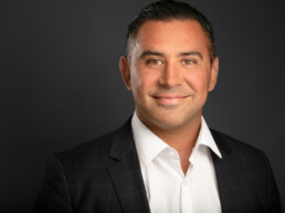 Corporate Headshot on Grey Background by Vancouver Photographer Rob Trendiak