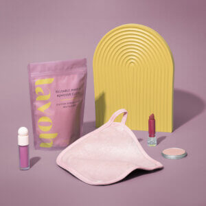 lavoh reusable makeup removing face cloth product photography hero photo