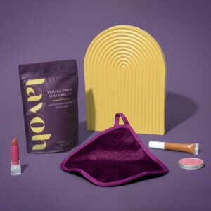 lavoh reusable makeup removing face cloth product photography hero photo